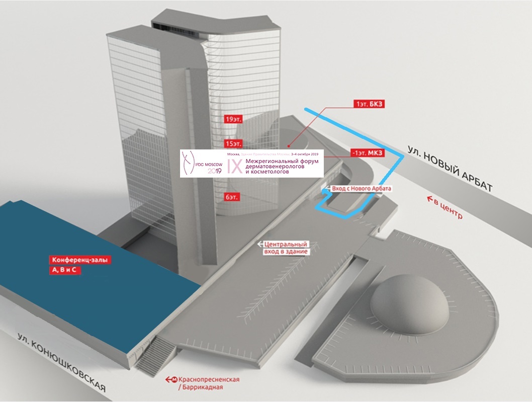 Место проведения » IX Межрегиональный форум дерматовенерологов и  косметологов